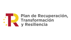 Logo Plan de Recuperación, trasformación y Resiliencia